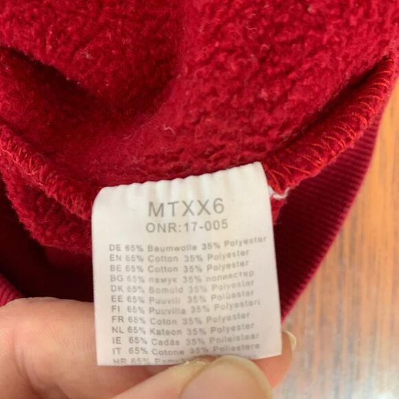 Mister Tee x Kendrick Lamar "Damn" Character Burgundy Pullover Hoodie Size XL - Picture 9 of 10